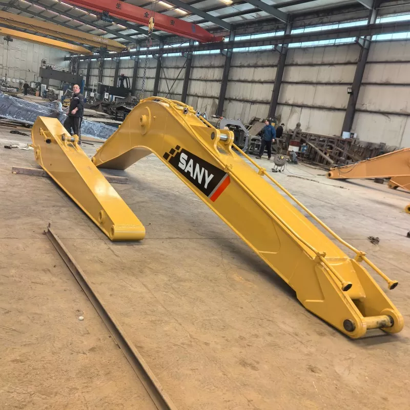 Anbaugerät mit verlängertem Arm für Bagger
