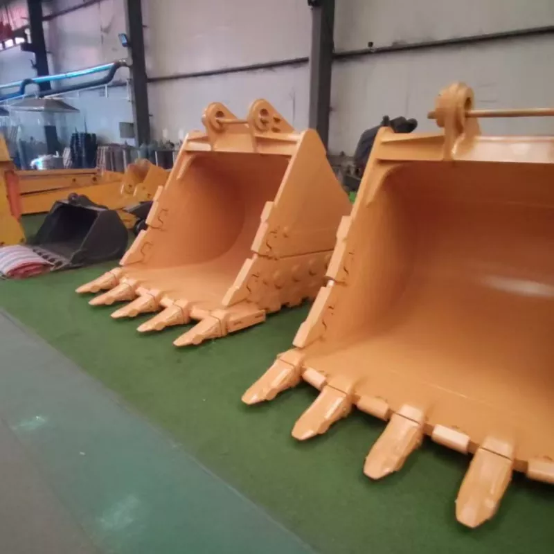 Verstärkter Gesteinseimer für den Erzabbau